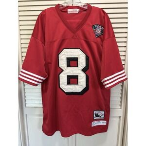 Vintage Mitchell & Ness San Francisco 49ers #8 Young Throwback Jersey Sz 50